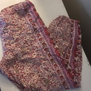 Billabong floral joggers